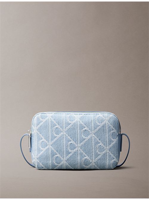 emblem aop denim camera bag CALVIN KLEIN | LV04F3430GYBZ